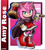 Size: 852x938 | Tagged: safe, artist:zeed_02, amy rose, hedgehog, dress, female, hammer