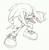 Size: 630x648 | Tagged: safe, artist:scourgefrontier, knuckles the echidna, echidna, gloves, male, shoes, solo