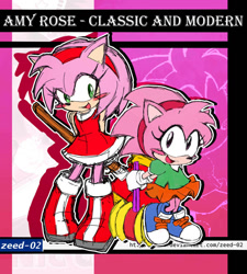 Size: 848x942 | Tagged: safe, artist:zeed_02, amy rose