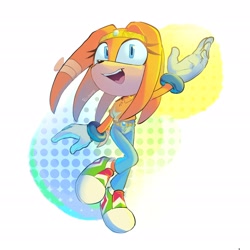 Size: 2480x2480 | Tagged: safe, artist:poshowo, tikal, alternate outfit, female, solo