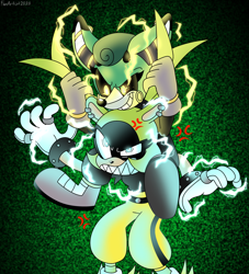 Size: 3000x3300 | Tagged: safe, artist:fartist2020, cassia the pronghorn, surge the tenrec