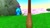 Size: 1366x768 | Tagged: safe, artist:undeadponysoldier, chao, sonic adventure 2, chao garden, chaobetes, cute, flying, garry's mod, gmod, happy, hero chao, hero chao garden, solo