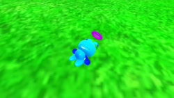 Size: 1366x768 | Tagged: safe, artist:undeadponysoldier, chao, sonic adventure 2, 3d, chao garden, chaobetes, cute, garry's mod, gmod, sleeping, solo