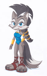 Size: 400x644 | Tagged: safe, artist:azumiangel, lupe the wolf