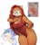 Size: 2954x3321 | Tagged: suggestive, artist:azul35art, sally acorn, sonic the hedgehog, lifeguard
