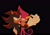 Size: 1738x1200 | Tagged: safe, artist:kirby64star, espio the chameleon, shadow the hedgehog, black background, duo, frown, gay, holding each other, looking offscreen, male, shadpio, shipping, simple background, standing
