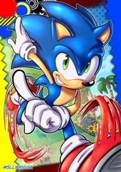 Size: 1748x2480 | Tagged: safe, artist:slliphylla, sonic the hedgehog