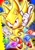 Size: 1748x2480 | Tagged: safe, artist:slliphylla, sonic the hedgehog, super sonic, abstract background, chaos emerald, solo, sparkles, super form