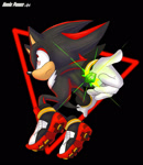 Size: 832x960 | Tagged: safe, artist:nonicpower, shadow the hedgehog, hedgehog, chaos emerald, male, solo