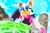 Size: 2048x1366 | Tagged: safe, artist:eddysmash2407, rouge the bat, bat, female, master emerald, sitting, solo