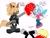 Size: 2048x1536 | Tagged: safe, artist:fartist2020, fiona fox, jewel the beetle, whisper the wolf, crossover, dialogue, english text, stop sign