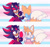 Size: 2048x1927 | Tagged: safe, artist:sonicpridecorner, miles "tails" prower, shadow the hedgehog, fox, hedgehog, 2025, bow, cute, dress, duo, gothic lolita, hair bow, lolita, makeup, mirror, pride, pride flag, pride flag background, smile, sparkles, sweet lolita, trans female, trans girl shadow, trans girl tails, trans pride, transfem pride, transfeminine, transgender