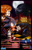 Size: 1280x1979 | Tagged: safe, artist:whittingtonrhett, miles "tails" prower, sonic the hedgehog, fox, hedgehog, sonic the hedgehog 2, 2019, abstract background, chemical plant, classic sonic, classic sonic (universe), classic tails, death egg, duo, flying, looking offscreen, male, moon, nighttime, outdoors, ring, sega logo, smile, spinning tails, standing, star (sky)