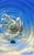 Size: 1669x2660 | Tagged: safe, artist:lemonade-pop, silver the hedgehog, hedgehog, abstract background, cloud, clouds, levitating, male, solo, telekinesis