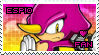Size: 99x55 | Tagged: safe, artist:karmarsi-kedamoki, espio the chameleon, 2010, english text, heart, low res, solo, stamp, text