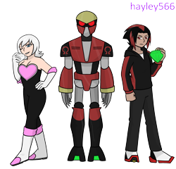 Size: 2312x2220 | Tagged: safe, artist:hayley566, e-123 omega, rouge the bat, shadow the hedgehog, human, chaos emerald, humanized