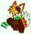 Size: 1816x2009 | Tagged: safe, artist:ocdkitsunami, artist:son1c, miles "tails" prower, fox, 2025, aviator jacket, beanbrows, blushing, clothes, cute, eyelashes, flat colors, freckles, fur markings, green blush, green tongue, jacket, male, one fang, oversized, scarf, signature, simple background, smile, solo, standing, white background