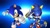 Size: 1920x1080 | Tagged: safe, artist:soniclover82, metal sonic, sonic the hedgehog, 3d, duo, wallpaper
