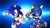 Size: 1192x670 | Tagged: safe, artist:soniclover82, metal sonic, sonic the hedgehog, 3d, alternate version, duo, wallpaper