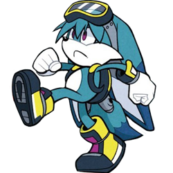 Size: 512x512 | Tagged: safe, editor:lesiasmadness, kit the fennec, 2024, :<, alternate version, cute, edit, frown, goggles, kitabetes, looking offscreen, marching, riders outfit, simple background, solo, transparent background, transparent edit, walking