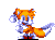 Size: 411x301 | Tagged: artist needed, safe, miles "tails" prower, fox, animated, classic tails, cute, dancing, gif, happy, infinite loop, male, meme, pixel art, tailabetes