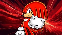 Size: 1920x1080 | Tagged: safe, artist:soniclover82, knuckles the echidna, solo, wallpaper