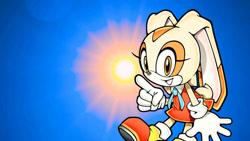 Size: 1192x670 | Tagged: safe, artist:soniclover82, cream the rabbit, alternate version, solo, wallpaper