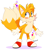 Size: 2237x2551 | Tagged: safe, artist:pixelyteskunk, miles "tails" prower, 2020, blushing, cute, shadow (lighting), signature, simple background, smile, solo, standing, white background