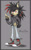 Size: 500x810 | Tagged: safe, artist:deerzii, oc, oc:knilix the hedgehog, hedgehog, 2011, belt, bisexual, border, chin peircing, clothes, ear piercing, earring, face piercing, fingerless gloves, gloves, grey background, hand on hip, hoodie, lidded eyes, looking offscreen, middle finger, oc only, pants, piercing, shoelaces, shoes, signature, simple background, smile, solo, standing, trainers