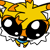 Size: 2048x2048 | Tagged: safe, artist:m3tr0n0m333, miles "tails" prower, oc, oc:aero the fox, 2024, cute, flat colors, fur markings, looking up, meme, scarf, simple background, solo, transparent background