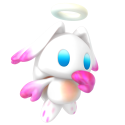 Size: 1000x1000 | Tagged: safe, artist:nibroc-rock, chao, 2020, 3d, chaos chao, hero chao, hero chaos chao, looking offscreen, simple background, solo, transparent background