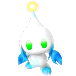 Size: 1000x1000 | Tagged: safe, artist:nibroc-rock, chao, 2020, 3d, chaos chao, looking at viewer, neutral chao, neutral chaos chao, simple background, solo, standing, transparent background