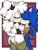 Size: 1080x1440 | Tagged: suggestive, artist:sonicguru, lanolin the sheep, sonic the hedgehog, abstract background, breasts, butt, duo, holding each other, kiss, lanolin x sonic, pants, pants down, shipping, straight, uekawa style, undressing