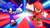 Size: 1192x670 | Tagged: safe, artist:soniclover82, knuckles the echidna, sonic the hedgehog, 3d, alternate version, duo, wallpaper