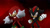 Size: 1192x670 | Tagged: safe, artist:soniclover82, knuckles the echidna, shadow the hedgehog, 3d, alternate version, duo, wallpaper
