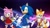 Size: 1920x1080 | Tagged: safe, artist:soniclover82, amy rose, miles "tails" prower, sonic the hedgehog, 3d, trio, wallpaper