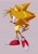 Size: 1220x1752 | Tagged: safe, artist:gogglecannon, oc, oc:quills the hedgehog, hedgehog, 2022, alternate universe, cute, grey background, hands on hips, looking offscreen, mouth open, ocbetes, open smile, simple background, smile, solo, species swap, standing, tailabetes