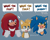 Size: 2500x2019 | Tagged: safe, artist:xdamyrax, knuckles the echidna, miles "tails" prower, sonic the hedgehog, sonic the hedgehog 2 (2022), 2025, bust, clenched fists, dialogue, english text, frown, gradient background, hilarious in hindsight, lidded eyes, looking offscreen, meme, mouth open, outline, signature, skibidi toilet, smile, sparkles, speech bubble, team sonic, text, what the skibidi