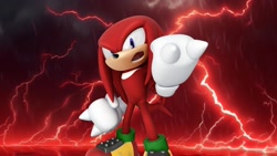Size: 1920x1080 | Tagged: safe, artist:soniclover82, knuckles the echidna