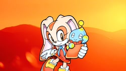 Size: 1920x1080 | Tagged: safe, artist:soniclover82, cream the rabbit