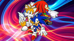 Size: 1192x670 | Tagged: safe, artist:soniclover82, knuckles the echidna, miles "tails" prower, sonic the hedgehog