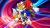 Size: 1192x670 | Tagged: safe, artist:soniclover82, knuckles the echidna, miles "tails" prower, sonic the hedgehog, abstract background, clenched fists, clenched teeth, looking at viewer, looking offscreen, needs more jpeg, pointing, smile, smiling at viewer, team sonic, thumbs up, treads, trio
