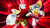 Size: 1192x670 | Tagged: safe, artist:soniclover82, knuckles the echidna, rouge the bat, 3d, abstract background, clenched fist, clenched teeth, duo, looking at viewer, mouth open, needs more jpeg