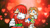 Size: 1192x670 | Tagged: safe, artist:soniclover82, knuckles the echidna, tikal, heart, wallpaper