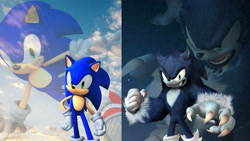 Size: 1192x670 | Tagged: safe, artist:soniclover82, sonic the hedgehog, sonic the werehog