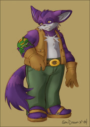 Size: 426x600 | Tagged: safe, artist:souldreamx, big the cat, froggy