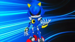 Size: 1920x1080 | Tagged: safe, artist:soniclover82, metal sonic