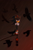Size: 2400x3600 | Tagged: safe, artist:shadowreaper12, shadow the hedgehog, bird, hedgehog, 2025, absurd res, arms folded, crow, flying, gradient background, group, literal animal, mid-air, signature, solo focus, standing, traffic light