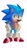 Size: 1080x1964 | Tagged: safe, artist:zian728, sonic the hedgehog, hedgehog, 2020, classic sonic, classic sonic (universe), hands on hips, lineless, looking at viewer, male, no mouth, signature, simple background, solo, solo male, white background