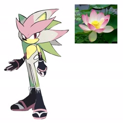 Size: 2048x2048 | Tagged: safe, artist:candleyy, oc, hedgehog, 2025, boots, clothes, frown, fur markings, gloves, looking at viewer, oc only, reference inset, simple background, solo, standing, unnamed oc, white background